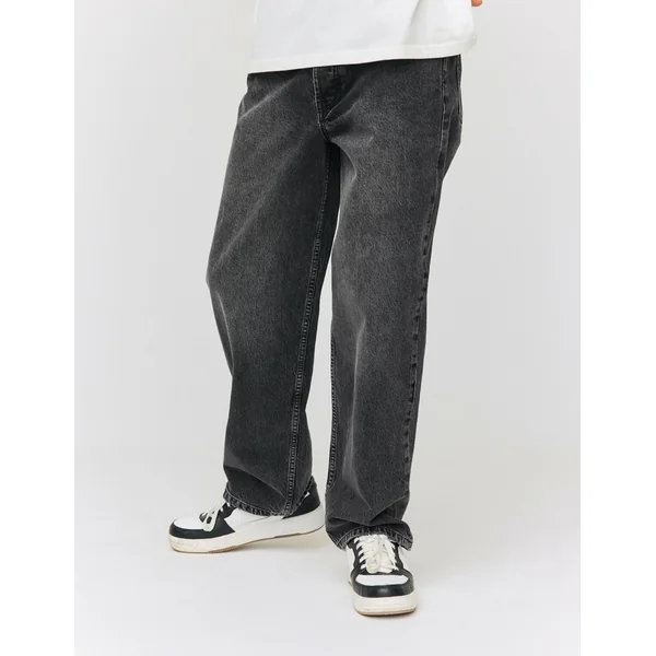 Jean loose droit Noir