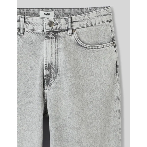Jean loose gris clair Gris clair