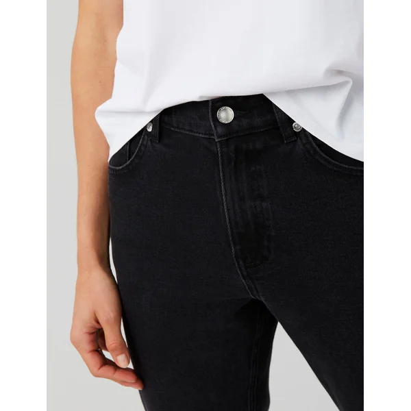 Jean mom fit Noir