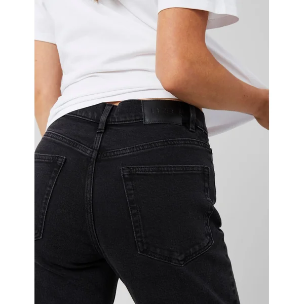 Jean mom fit Noir
