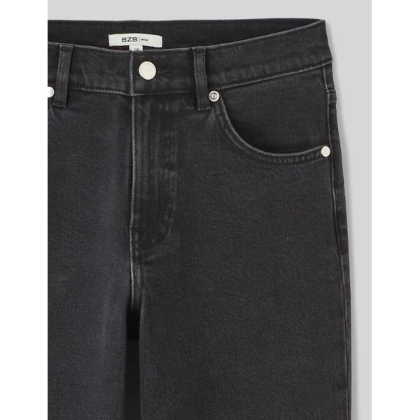 Jean mom fit Noir