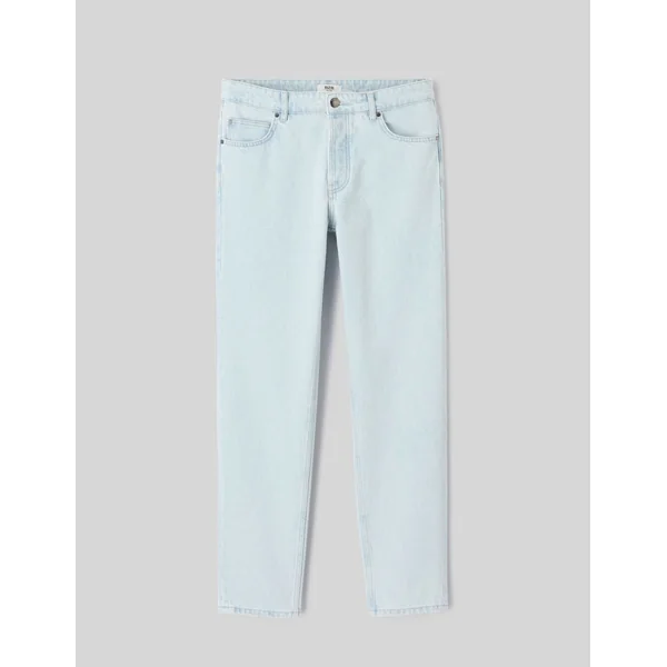 Jean Relaxed Bleach Bleu clair