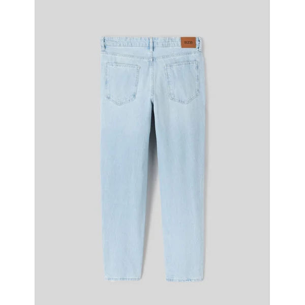 Jean relaxed bleach Bleu Jean Bleach