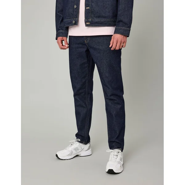 Jean relaxed brut Bleu moyen
