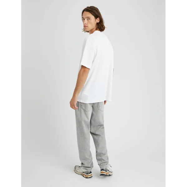Jean relaxed gris Gris clair