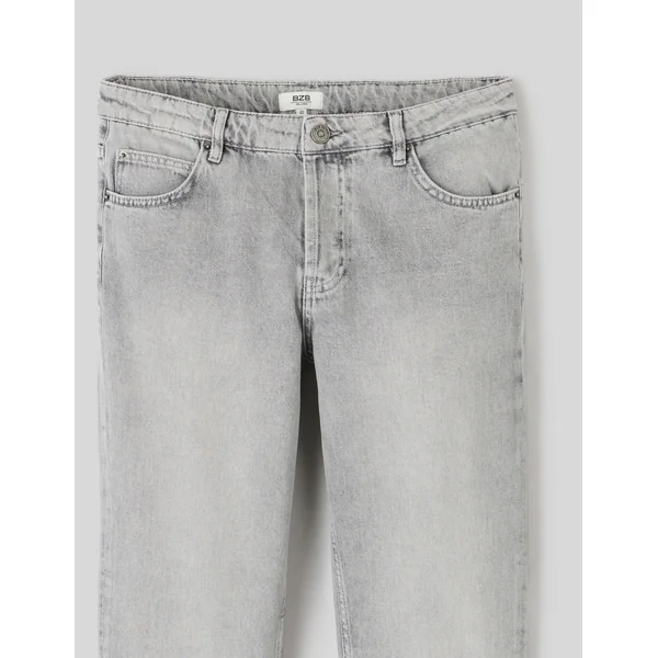 Jean relaxed gris Gris clair