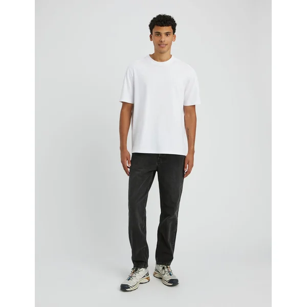Jean relaxed noir Noir