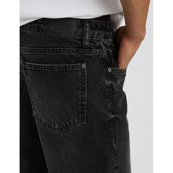 Jean relaxed noir Noir