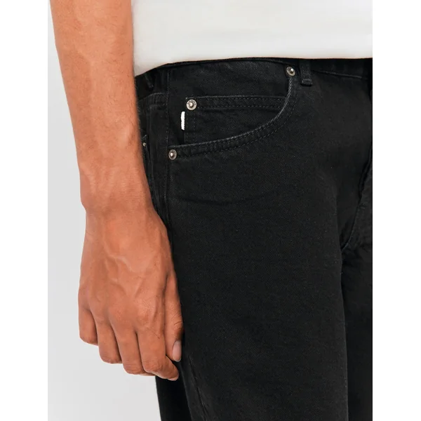 Jean relaxed noir Noir