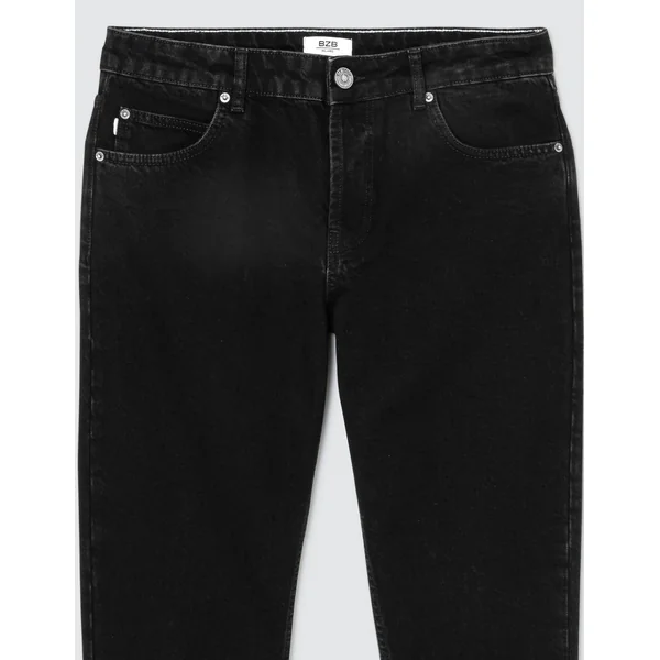 Jean relaxed noir Noir