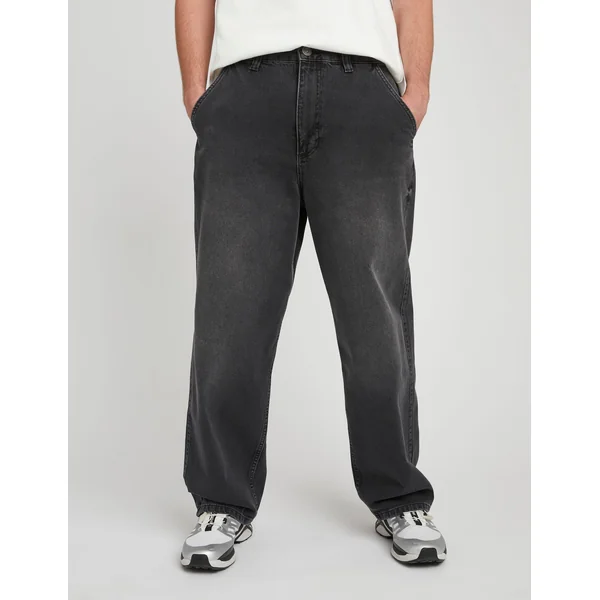 Jean skater black used Noir
