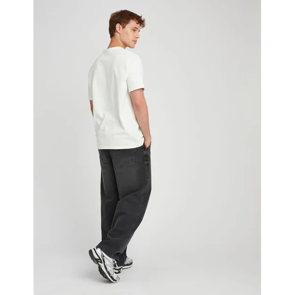 Jean skater black used Noir