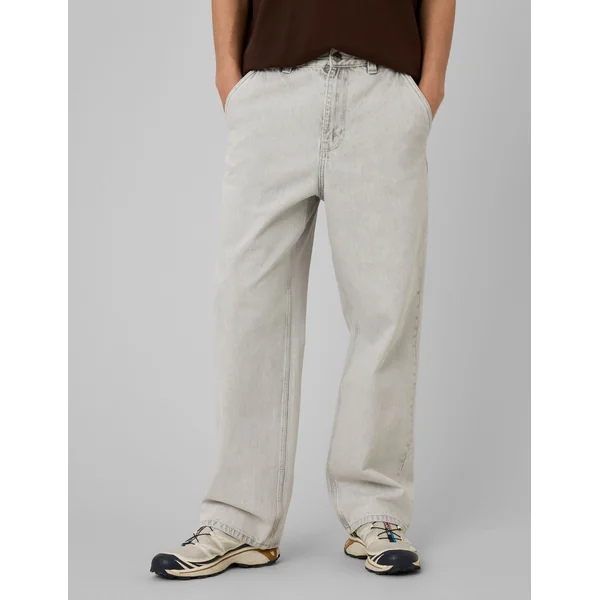 Jean skater gris clair Gris clair