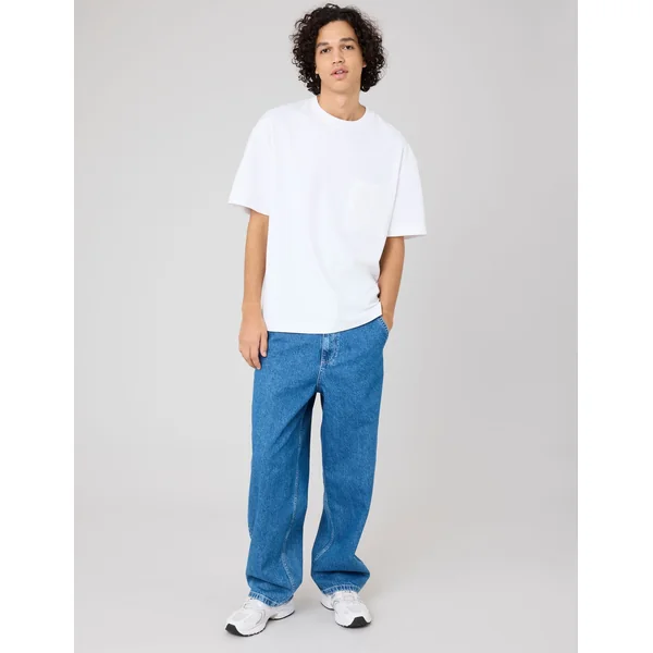 Jean skater stone Bleu moyen