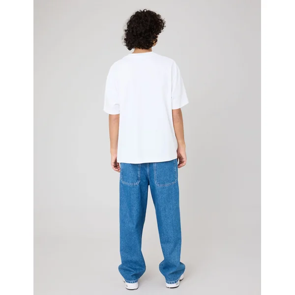 Jean skater stone Bleu moyen