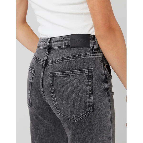 Jean straight taille standard Gris foncé