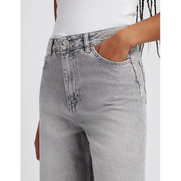 Jean wide leg Gris moyen