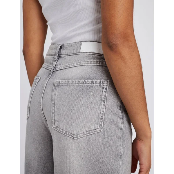 Jean wide leg Gris moyen