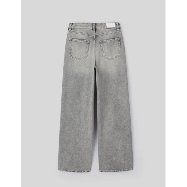 Jean wide leg Gris moyen