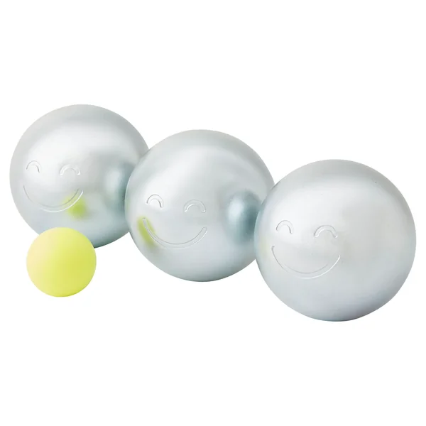 JEU DE 3 BOULES DE PETANQUE JUNIOR LOISIR 500