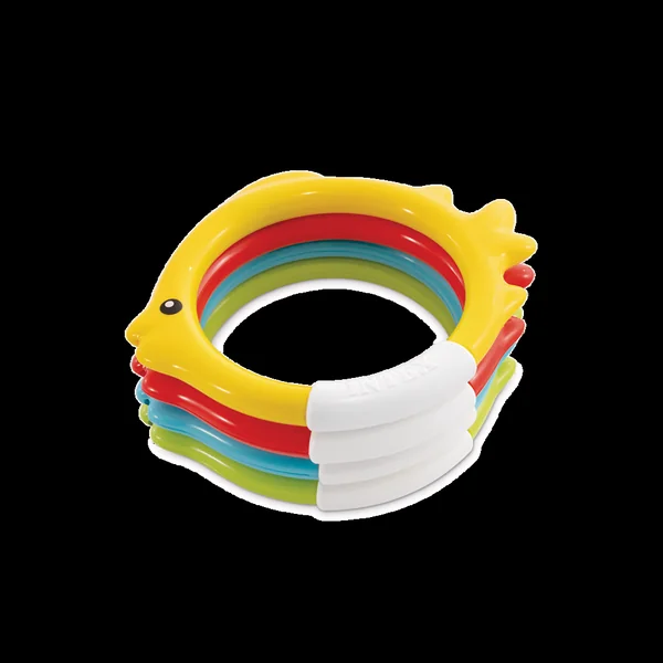 Jeu de poissons sous-marins - Lot de 4