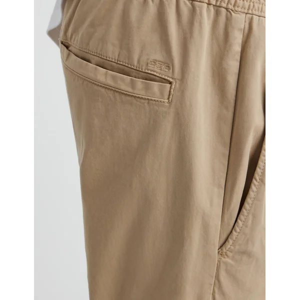 Jogger cargo bas droit Beige