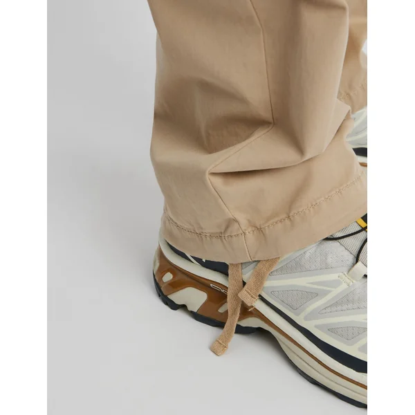 Jogger cargo bas droit Beige