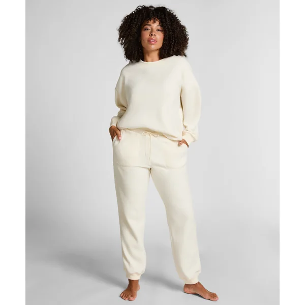 Jogger en polaire sportive - Blanc