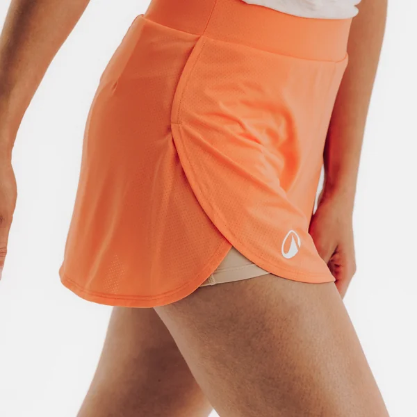 Jupe de padel respirant Femme Kuikma PSK Fly Orange