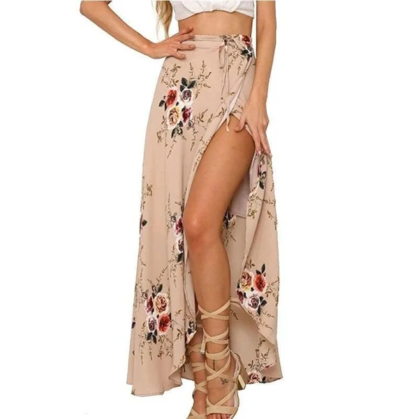Jupe longue bohème & florale