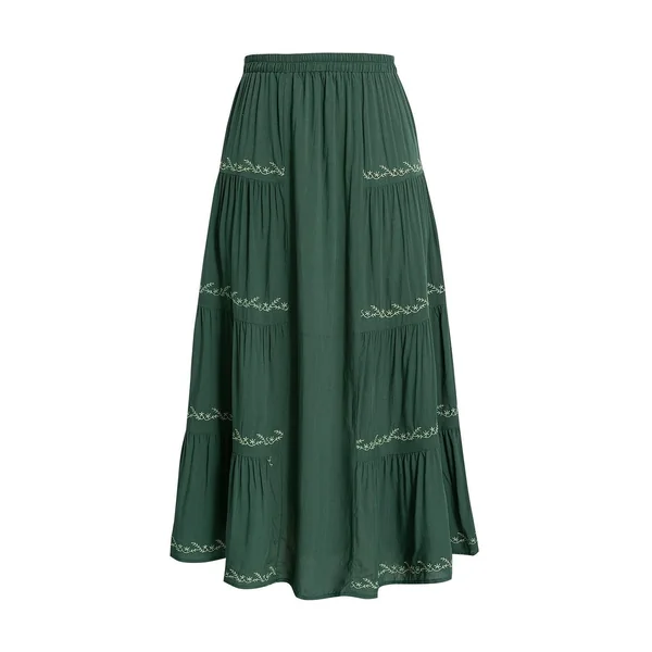 Jupe Longue Hippie Verte