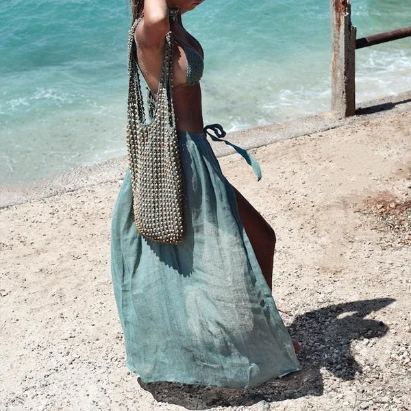 Jupe Rayée De Plage