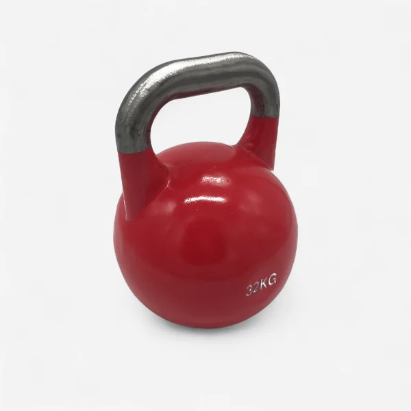 Kettlebell compétition 32Kg Fit & Rack - Rouge