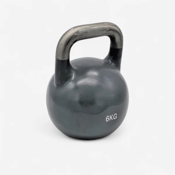 Kettlebell compétition 6Kg Fit & Rack - Grise
