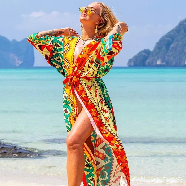Kimono Coloré Femme