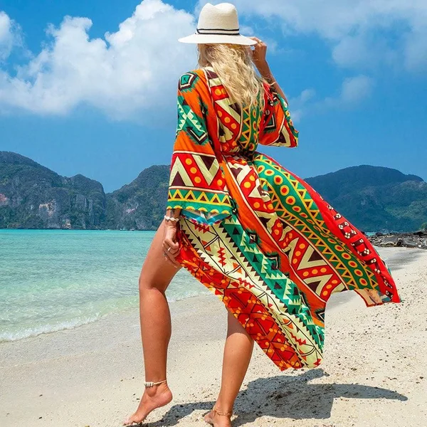 Kimono Coloré Femme