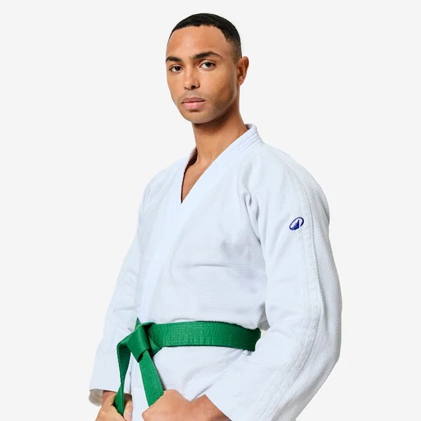 Kimono de judo léger et résistant adulte, blanc