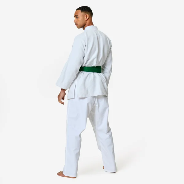 Kimono de judo léger et résistant adulte, blanc