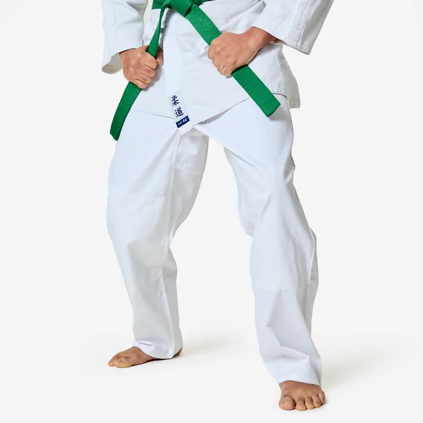 Kimono de judo léger et résistant adulte, blanc