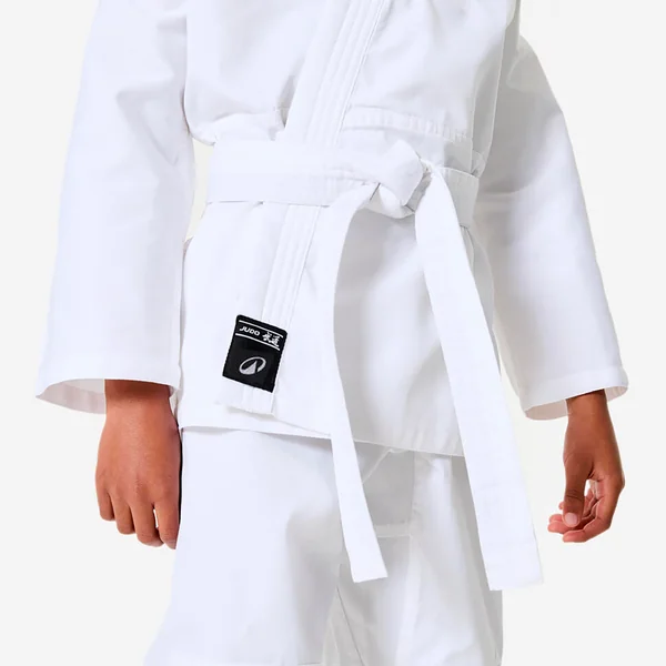 Kimono de judo pour débutant enfant, blanc