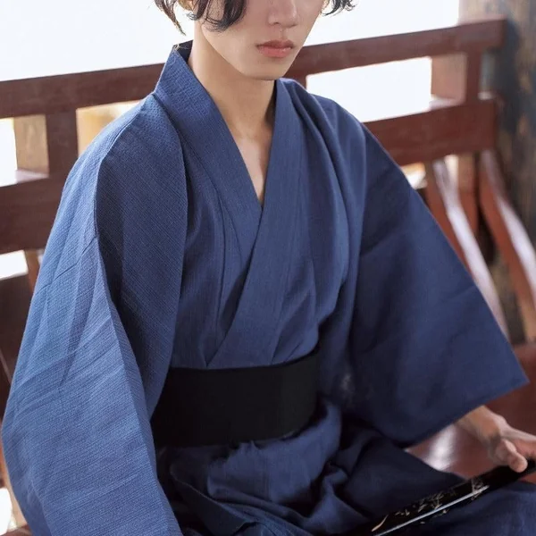 Kimono Japonais Traditionnel Pour Homme