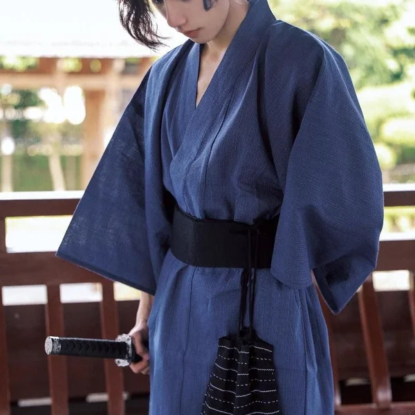 Kimono Japonais Traditionnel Pour Homme
