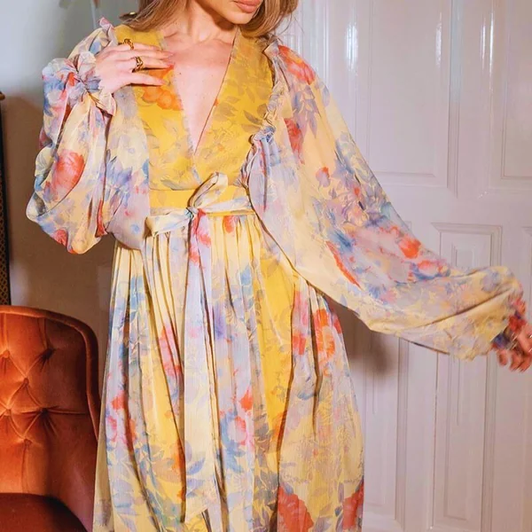 Kimono Long imprimé