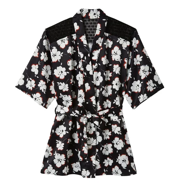 Kimono noir Cookie Camille Cerf x Pomm Poire