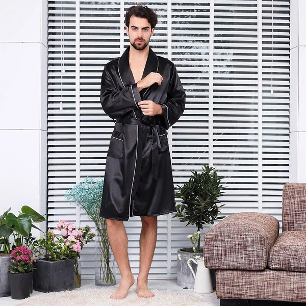 Kimono Satin Homme Luxe