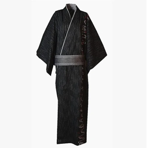 Kimono Traditionnel Japonais Noir