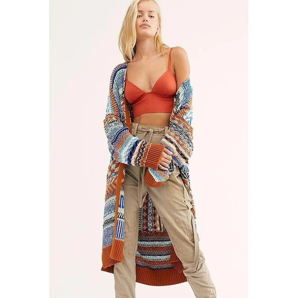 Kimono Tricot en Cotton Style Hippie