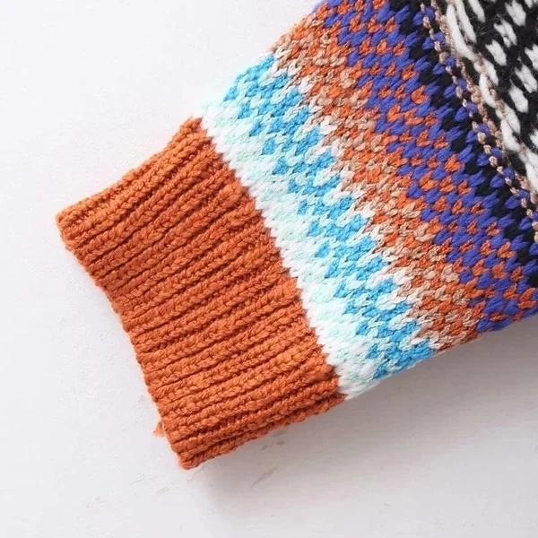 Kimono Tricot en Cotton Style Hippie