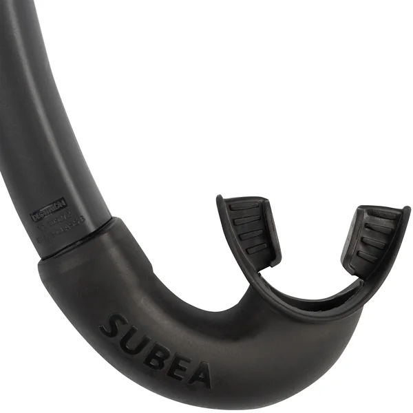 KIT de snorkeling adulte palmes masque tuba 100 Gris, Kit PMT 100 AD Noir