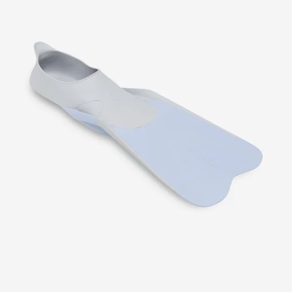 Kit de snorkeling enfant palmes masque tuba 100 gris